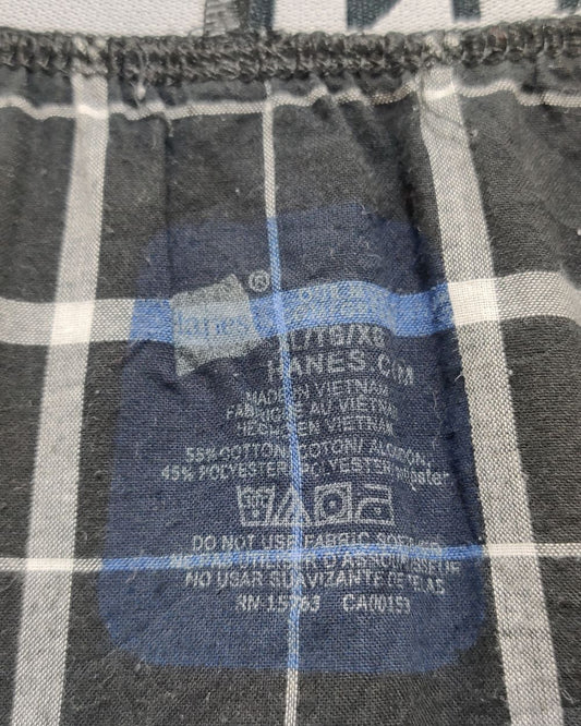Hanes  Black Underwear For Men Large