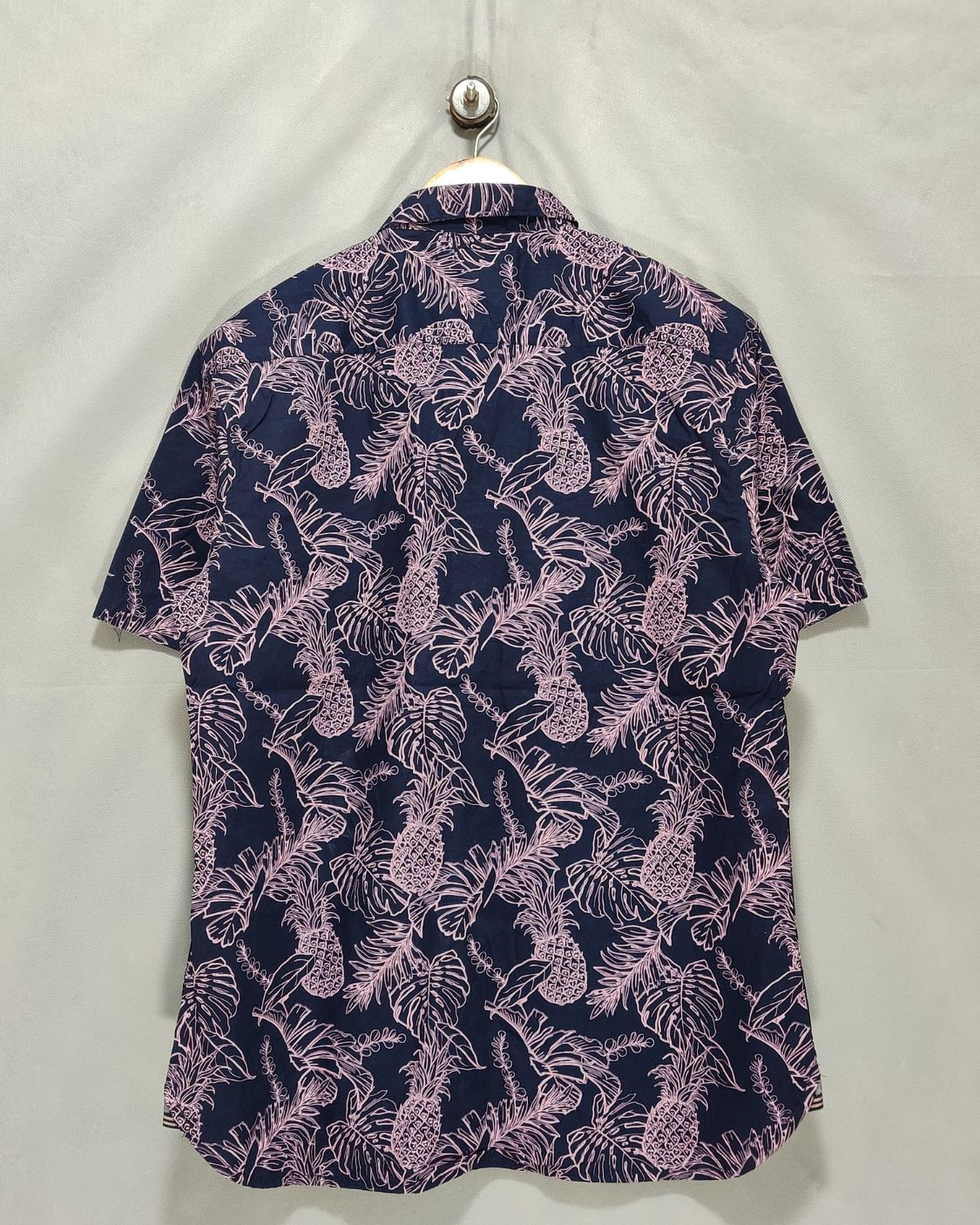 Sunrise Kingdom Blue Cotton Shirt For Men L