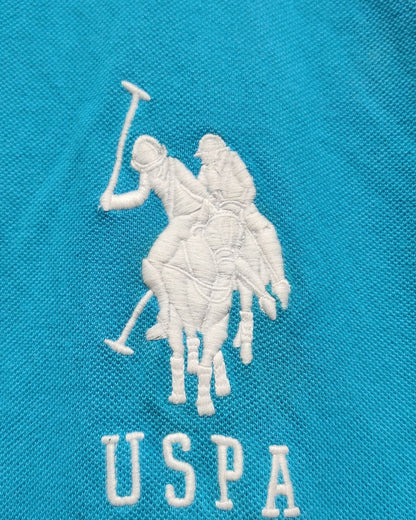 Polo U.S. Assn Blue Polo T Shirt For Men L