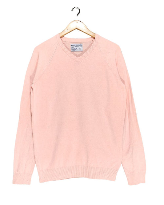 Comfortably Pink For Men Sweater M