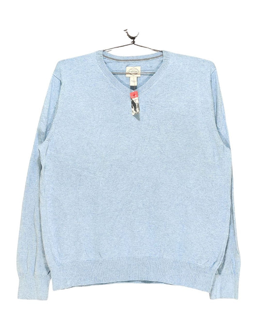 St John's Bay Blue For Men Sweater XXL