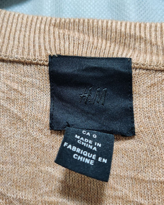 H&M Brown For Men Sweater L