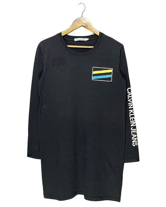 Calvin Klein  Black T Shirt For Men Large