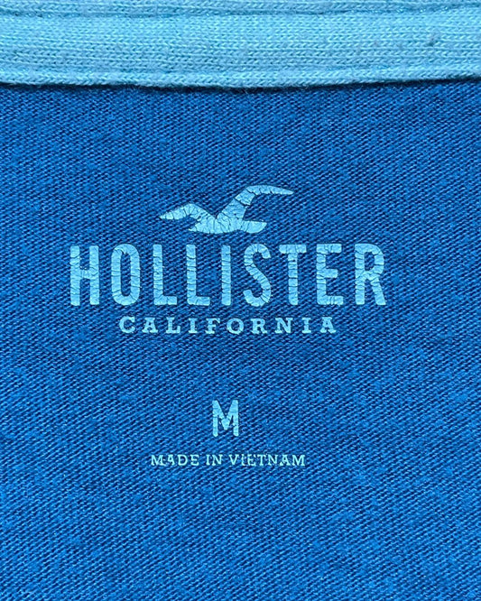 Hollister Blue T Shirt For Men X Small