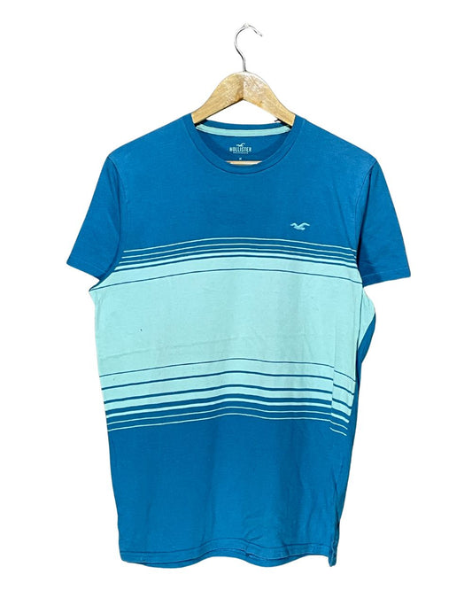 Hollister Blue T Shirt For Men X Small