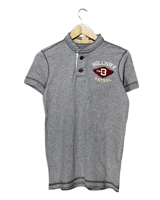 Hollister Gray T Shirt For Men Small