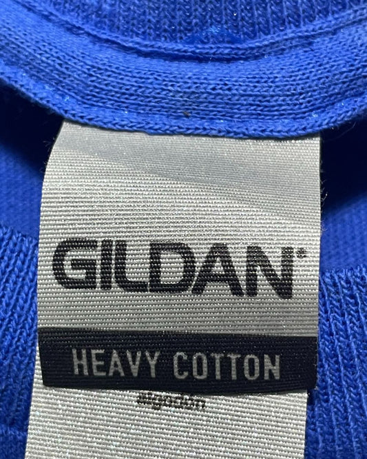 Gildan Blue T Shirt For Men Small