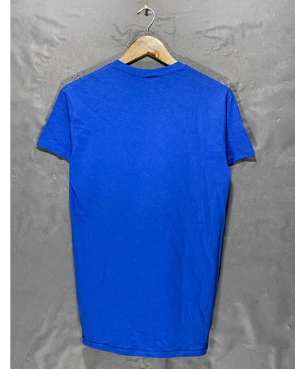 Gildan Blue T Shirt For Men Small
