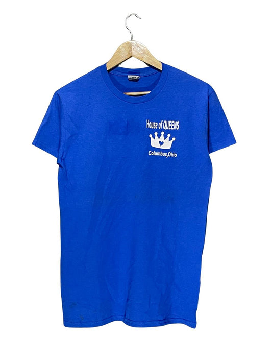 Gildan Blue T Shirt For Men Small
