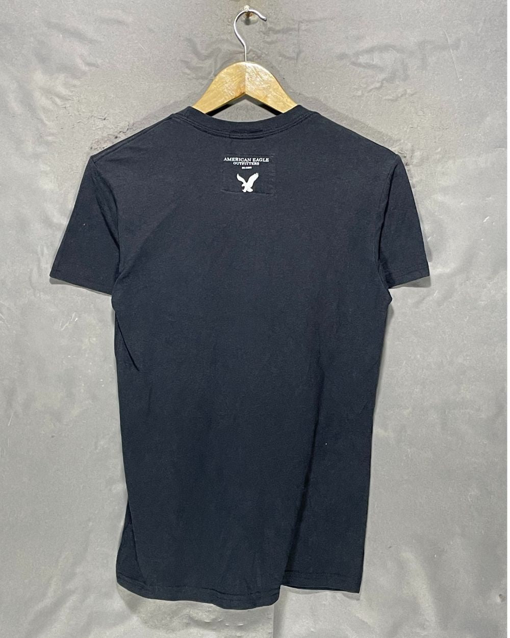 American Eagle Black T Shirt For Men X Small