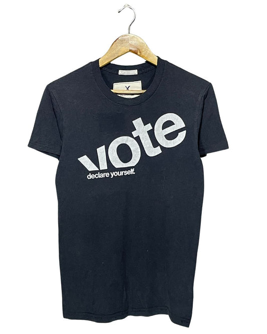 American Eagle Black T Shirt For Men X Small