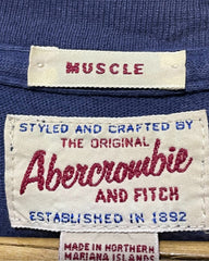Abercrombie & Fitch Blue T Shirt For Men Large