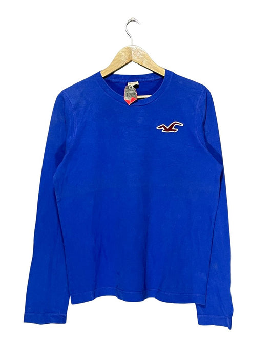 Hollister Blue T Shirt For Men X Small