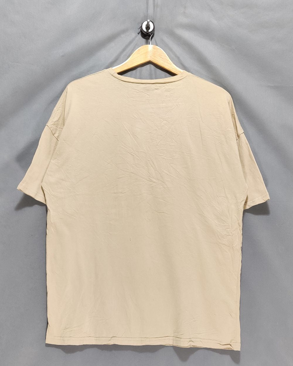 SHEIN Cream T Shirt For Men M