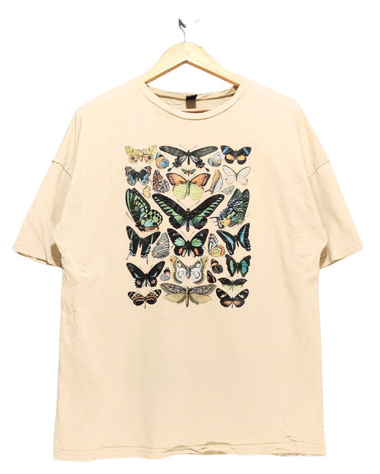 SHEIN Cream T Shirt For Men M