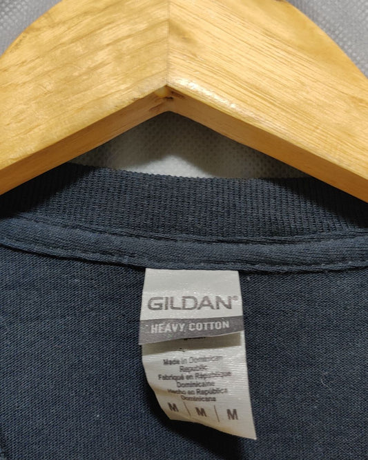 Gildan  Black T Shirt For Men M