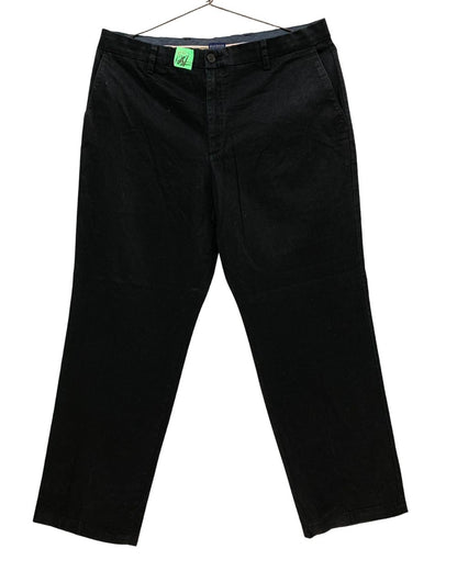 Dockers Black Cotton Dress Pant For Men L