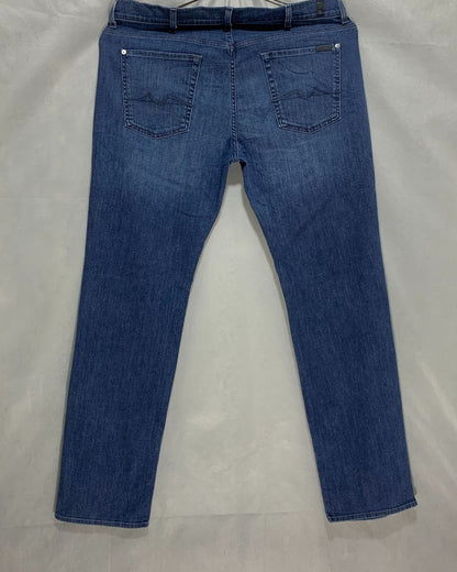 7 For All Mankind Blue Jeans For Men XL