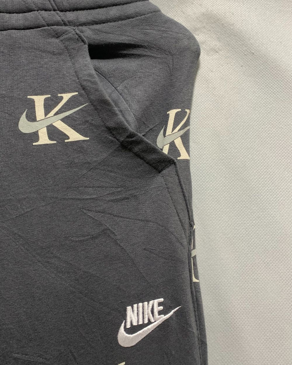 Nike Gray Sport Winter Trouser For Kids 12 Years