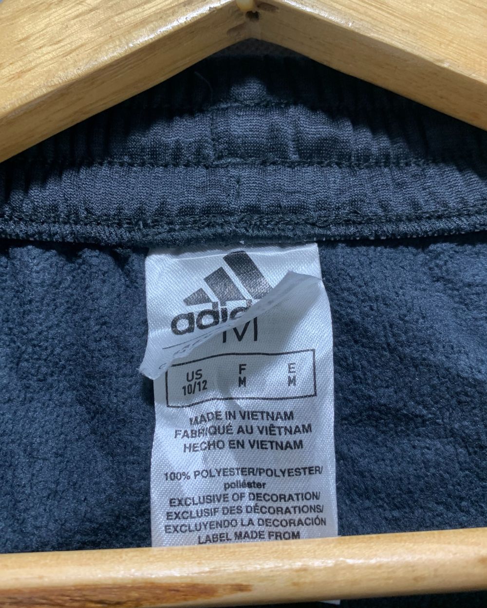 Adidas Black Sport Winter Trouser For Kids 12 Years