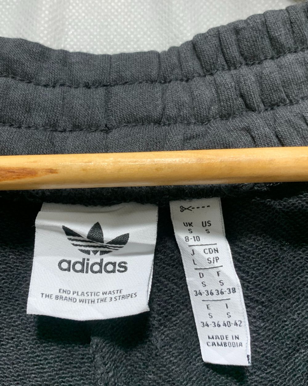 Adidas Black Sport Winter Trouser For Men Small