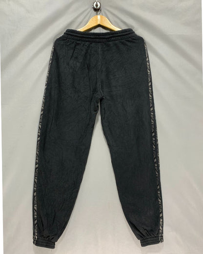 Adidas Black Sport Winter Trouser For Men Small