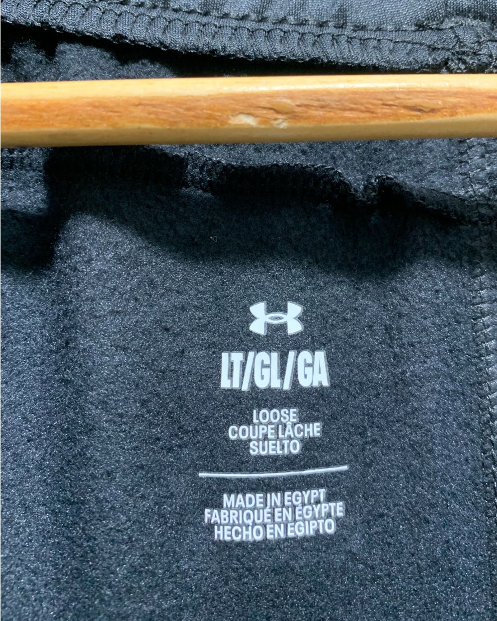 Under Armour Black Sport Winter Trouser For Men Large