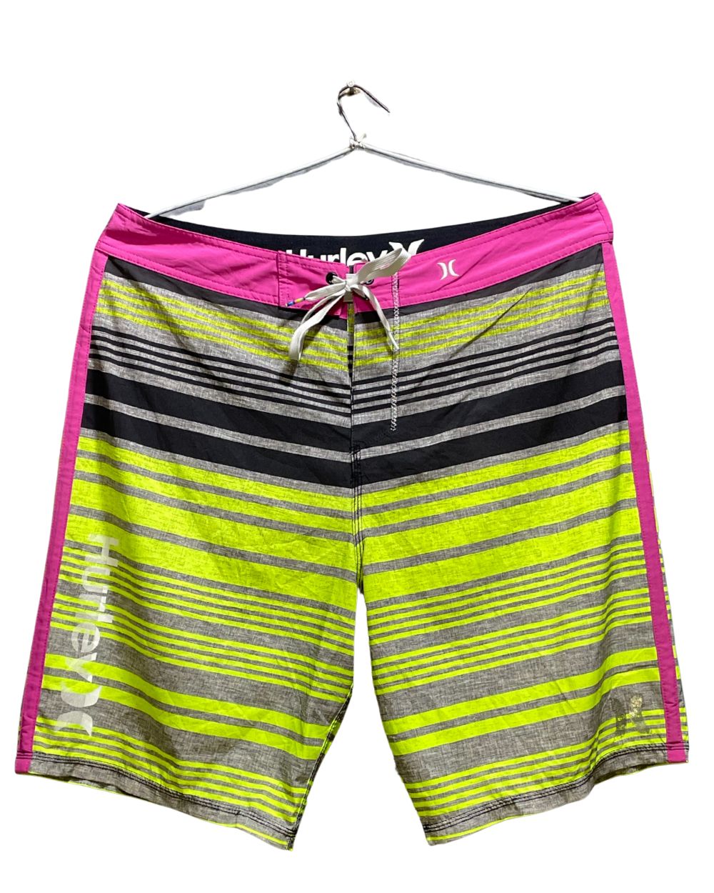 Hurley Green Cotton Short For Men Large | Preloved Labels