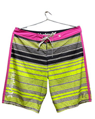 Hurley Green Cotton Short For Men Large | Preloved Labels