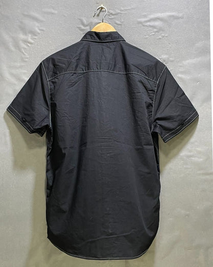 Michael Brandon Black Cotton Shirt For Men Medium | Preloved Labels