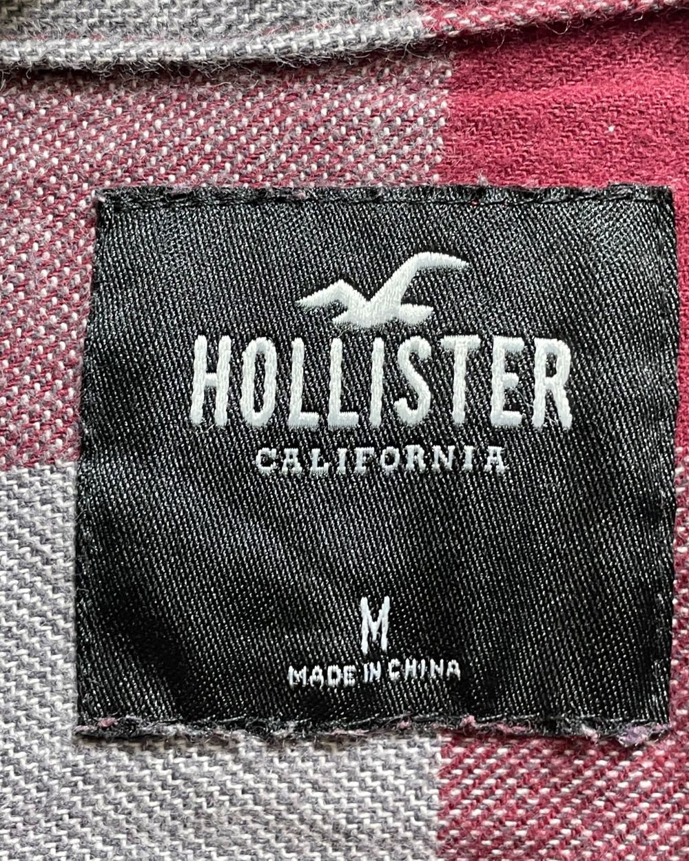 Hollister Blue Cotton Shirt For Men Medium | Preloved Labels