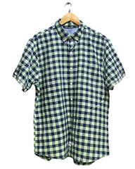 Izod Green Cotton Shirt For Men Large | Preloved Labels
