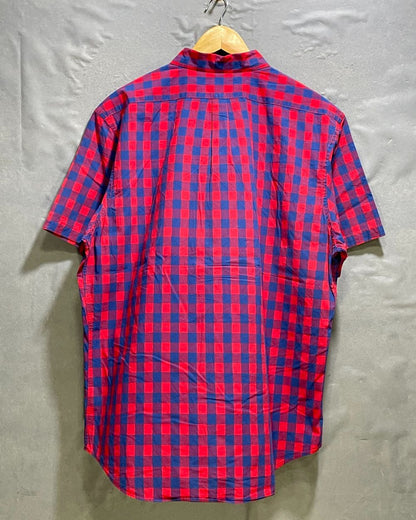 Old Navy Red Cotton Shirt For Men X Large | Preloved Labels