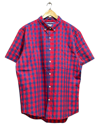 Old Navy Red Cotton Shirt For Men X Large | Preloved Labels
