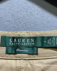 Polo Lauren Ralph Khaki Cotton Short For Men Small | Preloved Labels