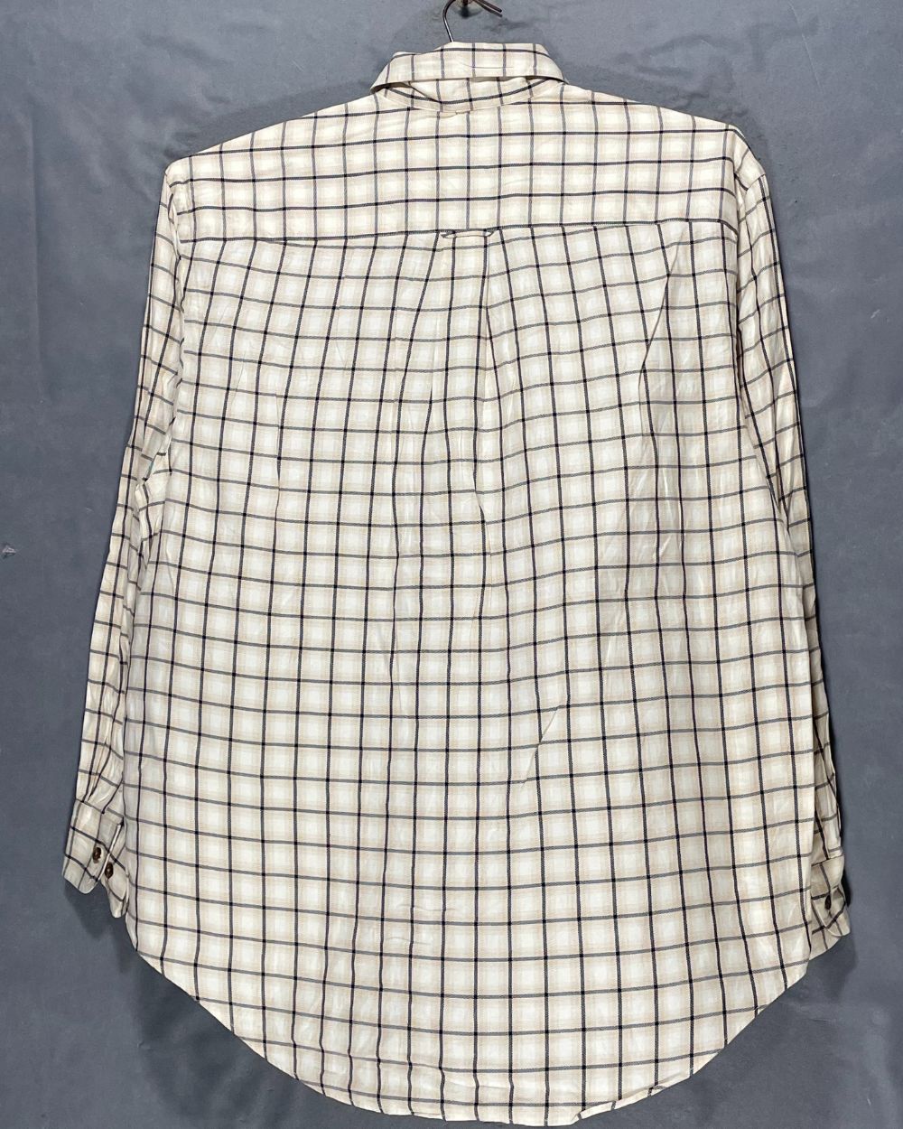 Nautica Cream Cotton Shirt For Men Large | Preloved Labels