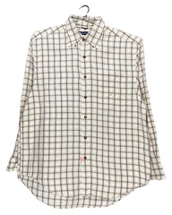 Nautica Cream Cotton Shirt For Men Large | Preloved Labels