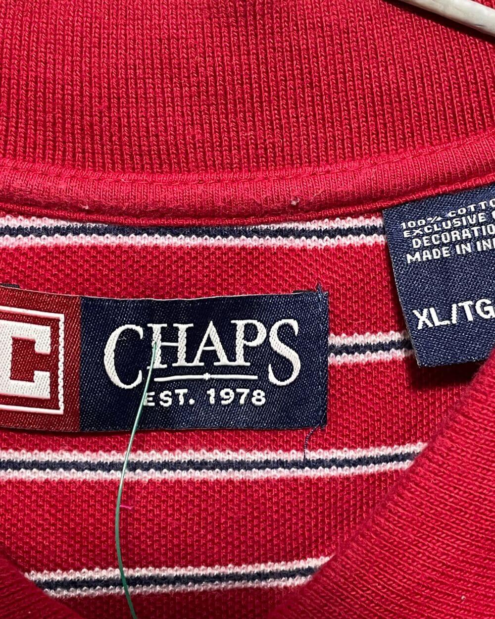 Champs Red Cotton Polo T Shirt For Men XX Large | Preloved Labels