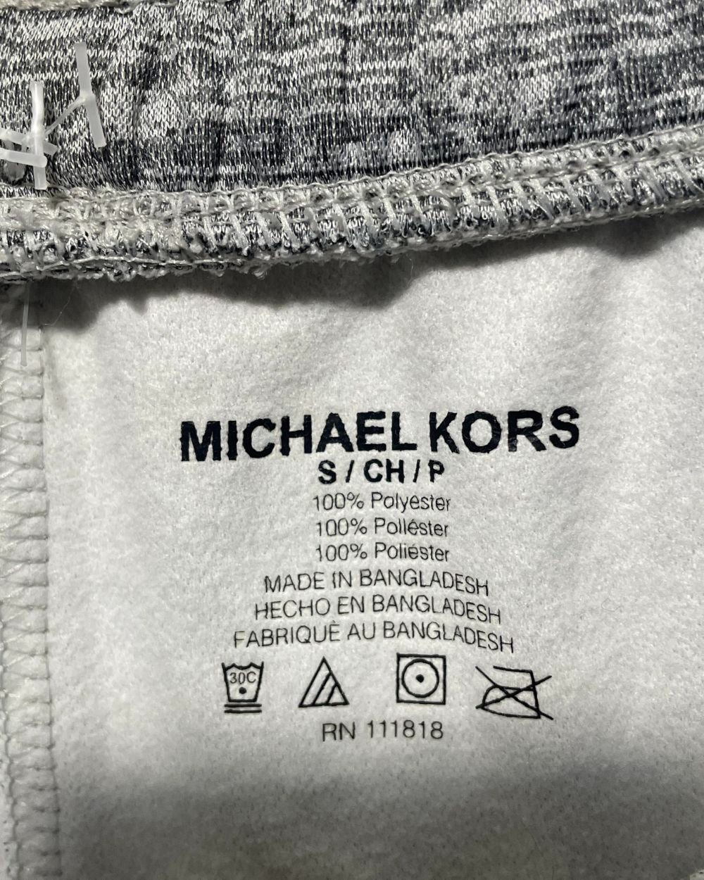 Michael Kors Gray Sport Trouser For Men Large | Preloved Labels