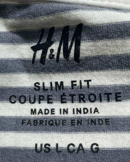 H&M Gray T Shirt For Men Medium | Preloved Labels