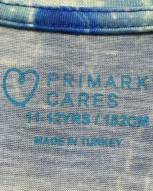 Primark Cares Blue Sport T Shirt For Women 12 Years | ThriftHub.pk