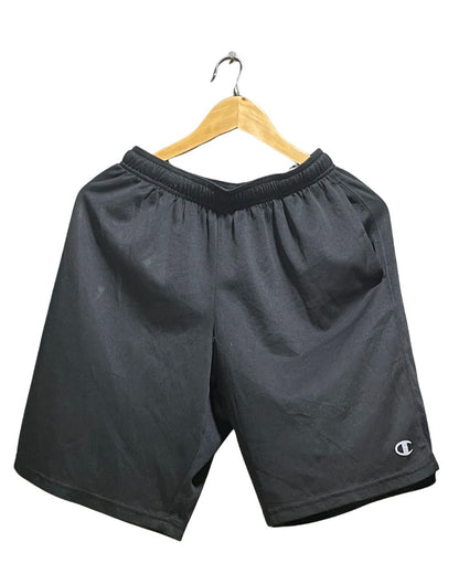 Champion Black Sports Short For Men Medium | Preloved Labels
