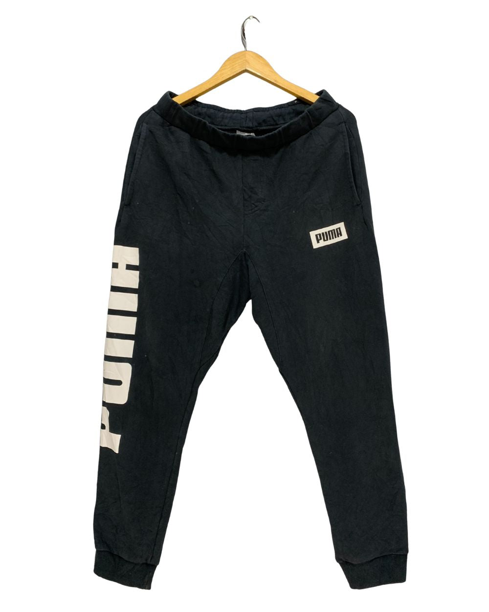 Puma Black Trouser For Men Large