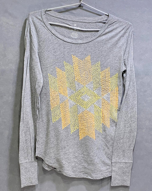 American Eagle Branded Original For Cotton Women T Shirt