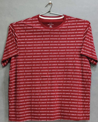 Armani Exchange Branded Original Cotton T Shirt For Men