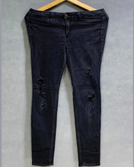 Hollister Branded Original Denim Jeans For Women Pant