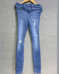 Hollister Branded Original Denim Jeans For Women Pant