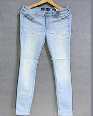 Hollister Branded Original Denim Jeans For Women Pant