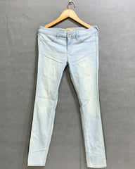 Hollister Branded Original Denim Jeans For Women Pant