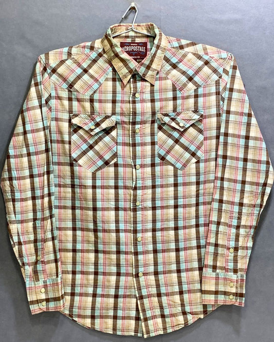 Aeropostale Branded Original Cotton Shirt For Men